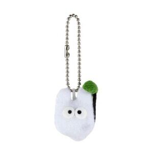 BNWT Japan 3cm Studio Ghibli Mini Totoro Ball Plush Keychain